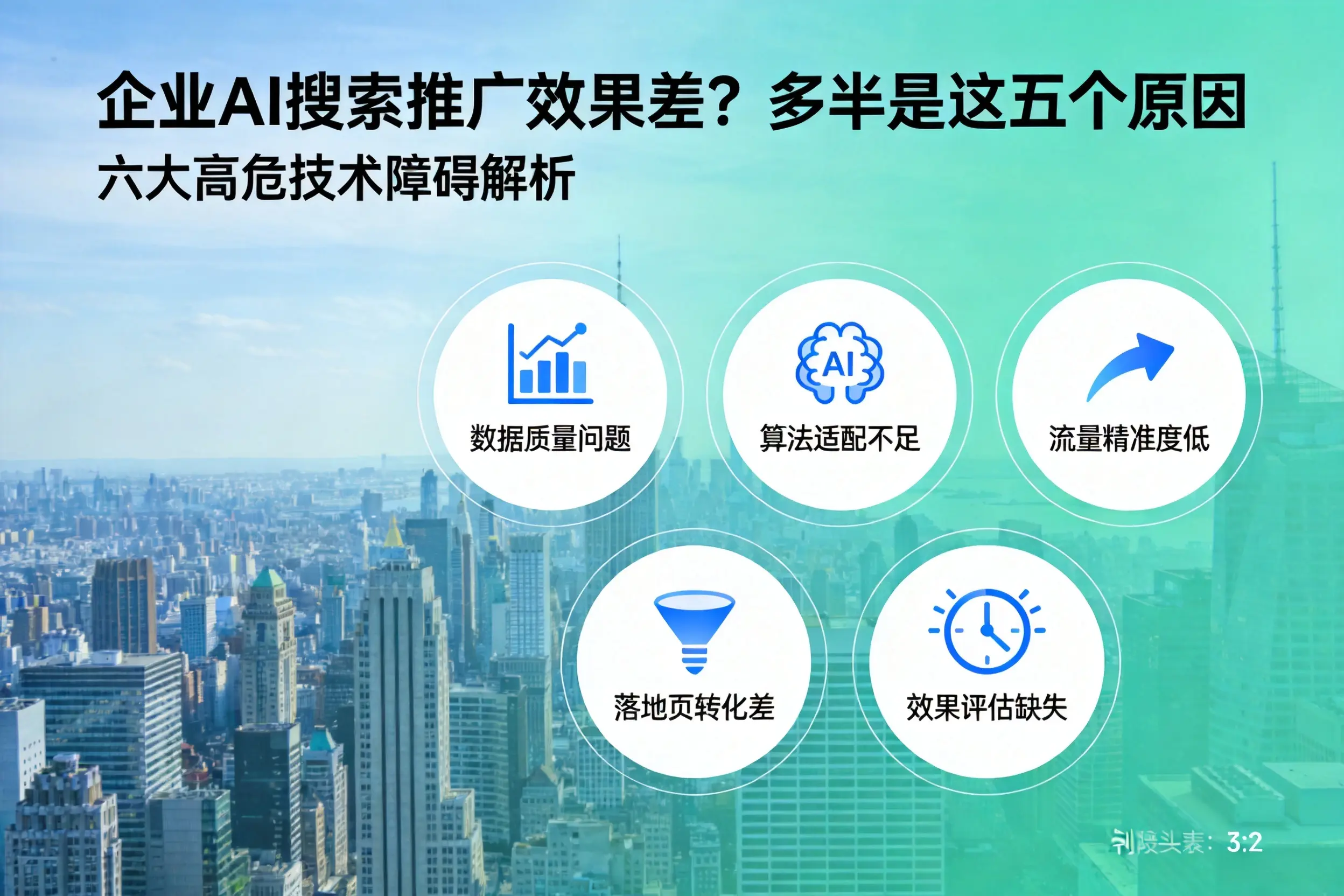 玉门企业AI搜索推广效果差?多半是这五个原因